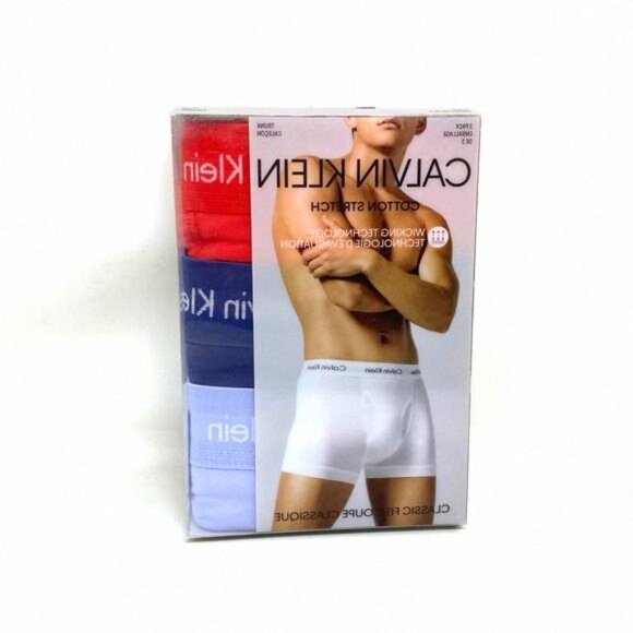 💖MEGA SALE💖Calvin Klein NB2615910 3-pack Cotton Trunk Underwear Men’s - Picture 7 of 9